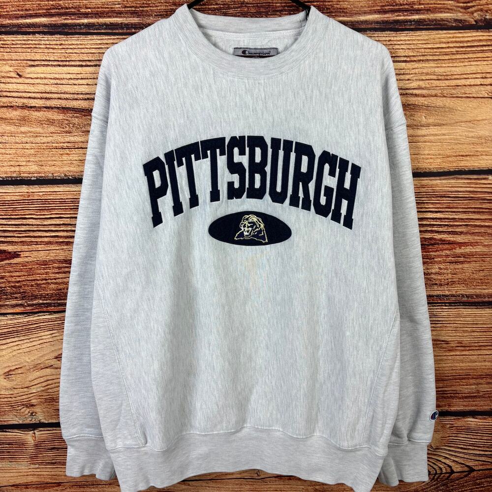 Vintage Champion Reverse Weave Pittsburgh Panthers Crewneck
